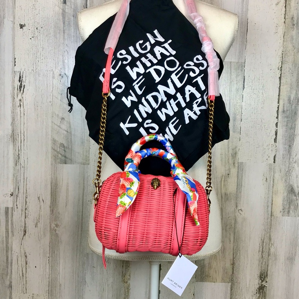 #61
Kensington Basket Boston Crossbody Bag
Kurt Geiger London